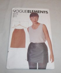9773 VOG EASY STRT / TAPER SKIRT LENGTHS PATTERN 6-22